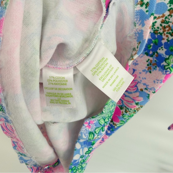 Lilly Pulitzer Little Lilly Knit Shift Dress in Multi Soirée all day - Picture 6 of 6